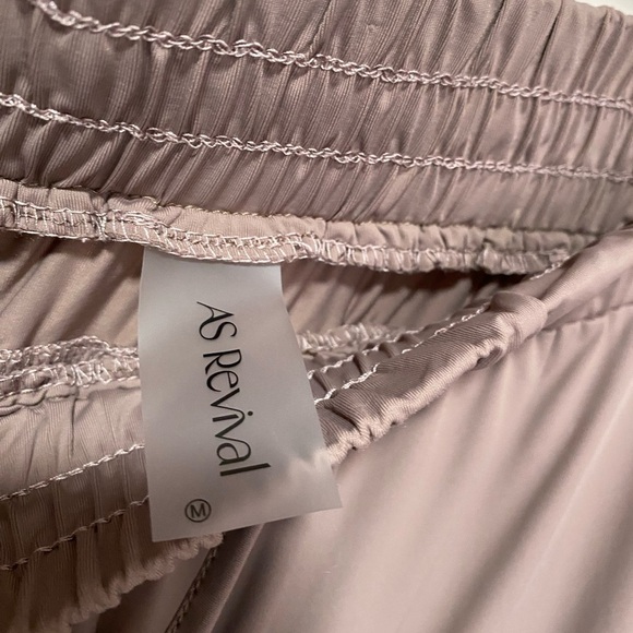 AS Revival Women's Wide Leg Pants - Tan - Picture 2 of 13